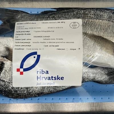 Svježa orada iz uzgoja, Svježi brancin iz uzgoja